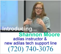 Introducing the new Adilas tech support line number. It is (720) 740-3076